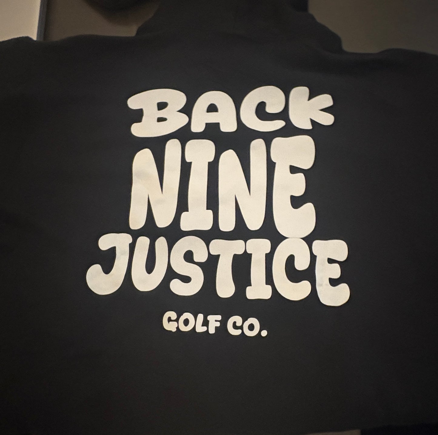 bubble print hoodie